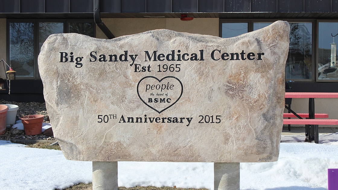 Big Sandy Medical Center sign