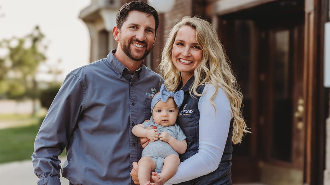 Dr. Powell and family